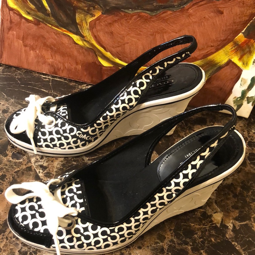Coach Wedges size:10 - Picture 2 of 5